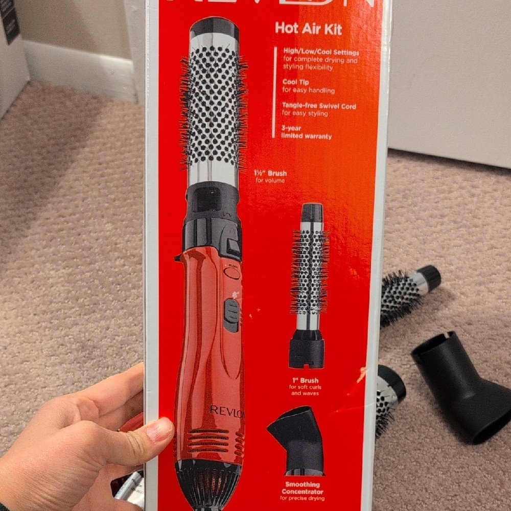 Revlon Red Hot Air Styling Kit NEW